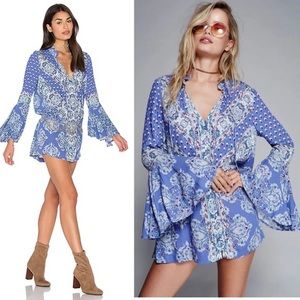 Free people Magic Mystery Tunic Dress in Sky